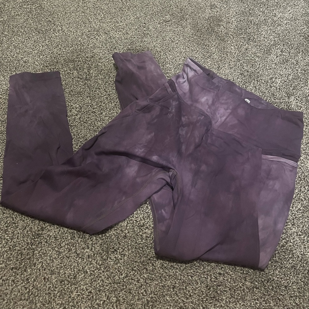 Born primitive ECCENTRIC LEGGING amethyst ( purple ) tie dye